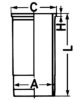 KHD 12158556 Cylinder Sleeve